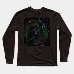 Black Panther Art - Glowing Edges 195 Long Sleeve T-Shirt